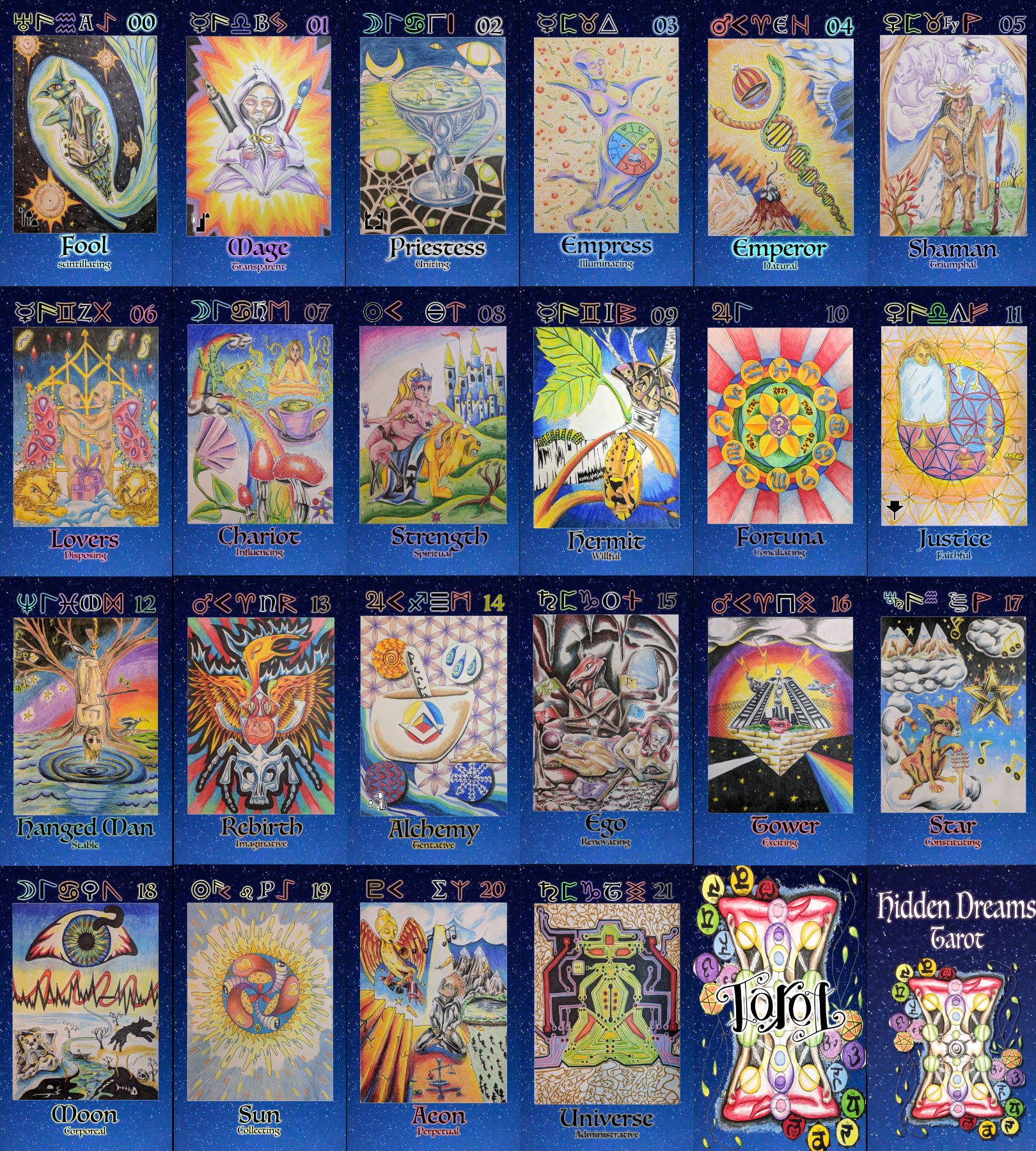 Hidden Dreams Tarot Deck