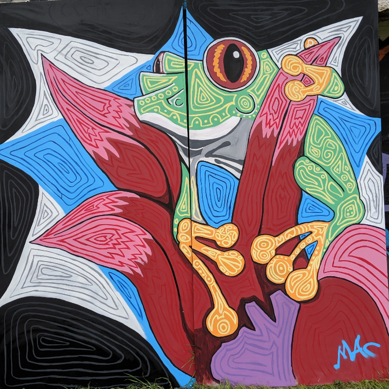 Forks and Barrels Frog Forks and Barrels Frog